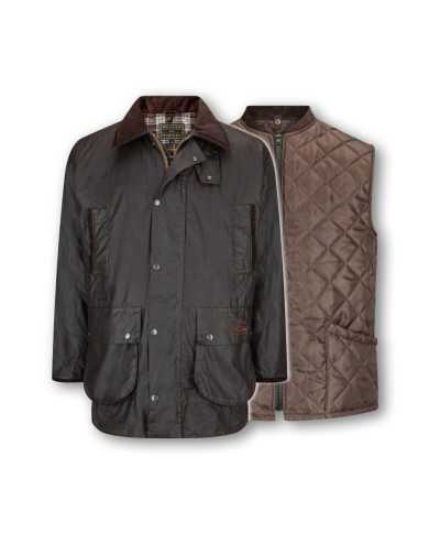 Greendale Wax Jacket Brown