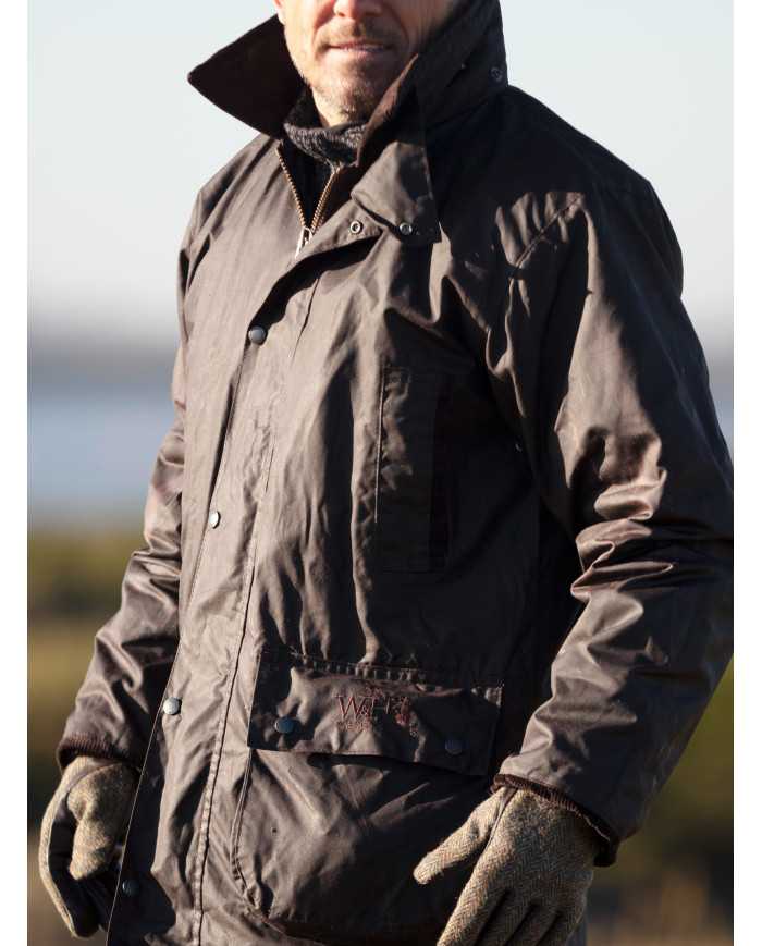 Greendale Wax Jacket Brown