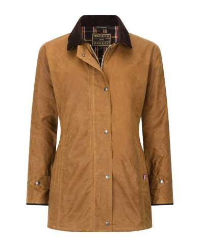 Victoria Ladies Wax Jacket Beige