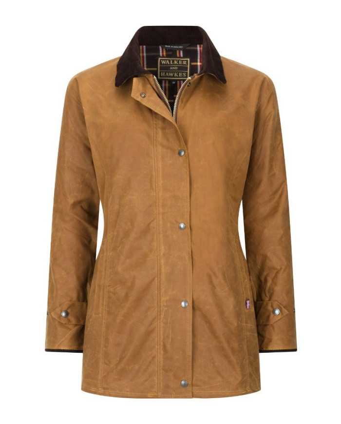 Victoria Ladies Wax Jacket Beige