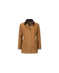 Victoria Ladies Wax Jacket Beige
