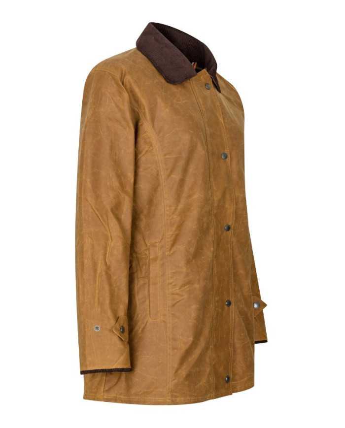 Victoria Ladies Wax Jacket Beige
