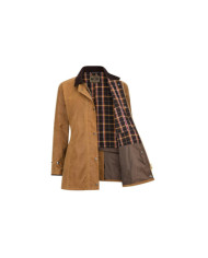 Victoria Ladies Wax Jacket Beige
