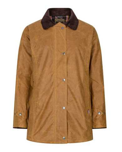 Victoria Ladies Wax Jacket Beige