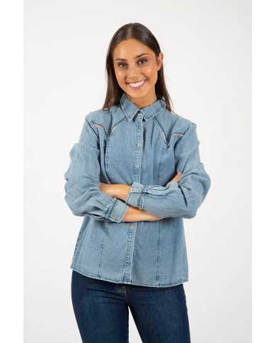 Camisa Indigo Denim