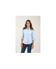 Camisa Oxford Celeste Solera
