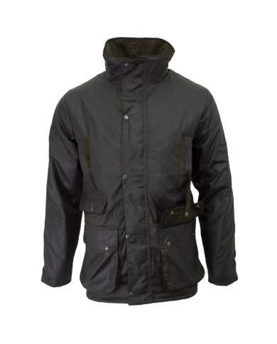 Wax Hawthorn Jacket Verde Oliva