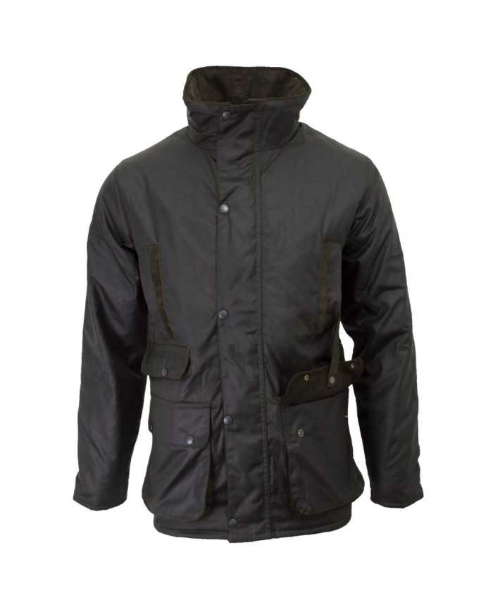 Wax Hawthorn Jacket Verde Oliva