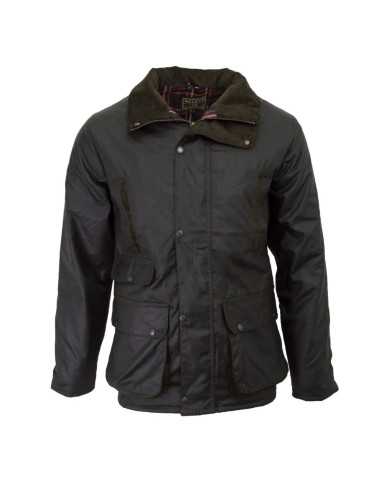 Wax Hawthorn Jacket Verde Oliva