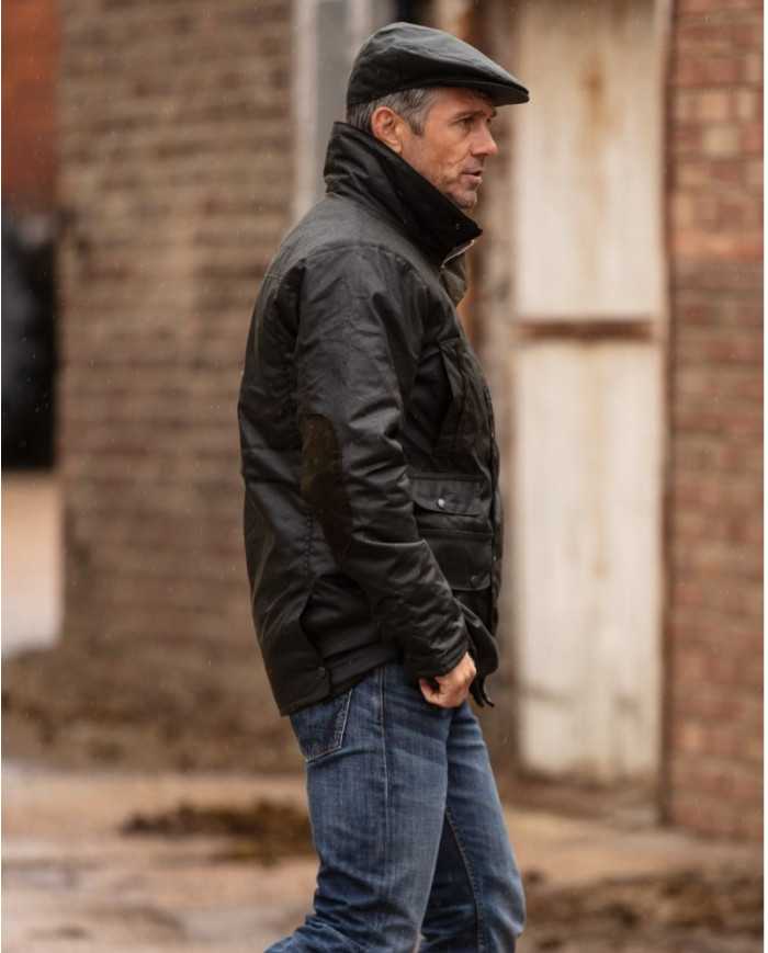 Wax Hawthorn Jacket Verde Oliva