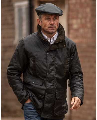 Wax Hawthorn Jacket Verde Oliva