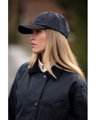 Victoria Ladies Wax Jacket Azul Marino