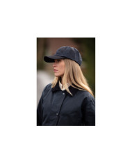 Victoria Ladies Wax Jacket Azul Marino