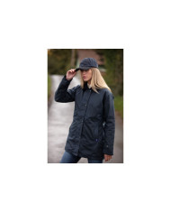 Victoria Ladies Wax Jacket Azul Marino