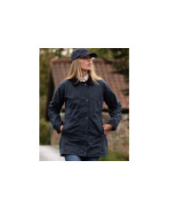 Victoria Ladies Wax Jacket Azul Marino