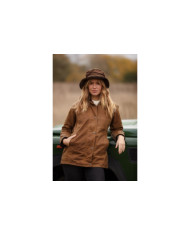 Victoria Ladies Wax Jacket Beige