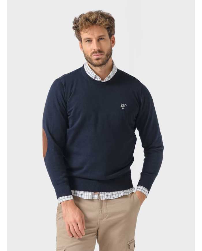 Jersey con Coderas Marino