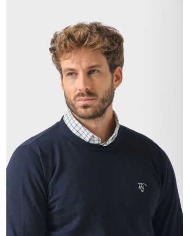 Jersey con Coderas Marino