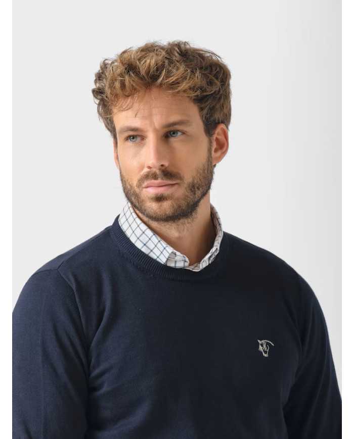 Jersey con Coderas Marino