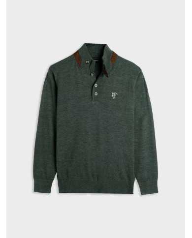 Jersey Melange Verde Abeto