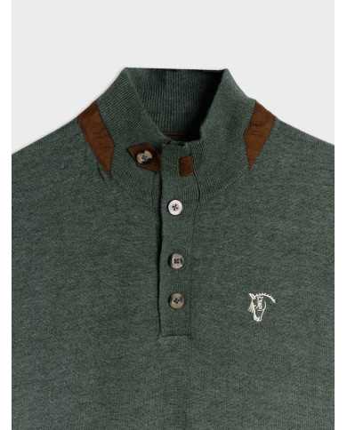 Jersey Melange Verde Abeto