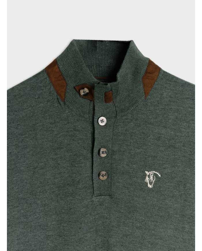 Jersey Melange Verde Abeto