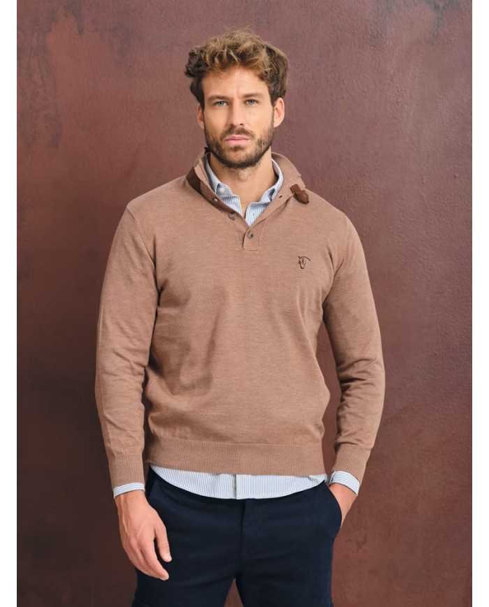 Jersey Melange Taupe