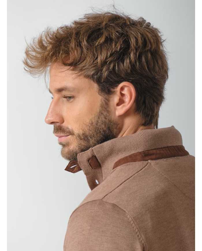 Jersey Melange Taupe