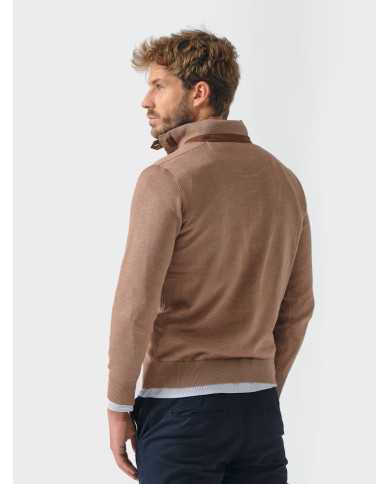 Jersey Melange Taupe