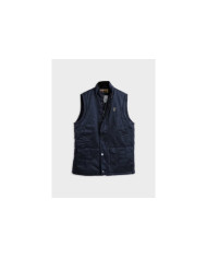 Chaleco efecto Wax Azul Marino