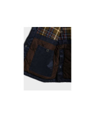 Chaleco efecto Wax Azul Marino