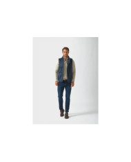 Chaleco efecto Wax Azul Marino