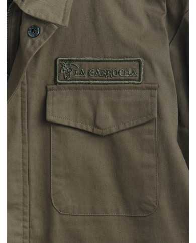 Sahariana Verde Caza