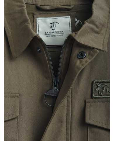 Sahariana Verde Caza