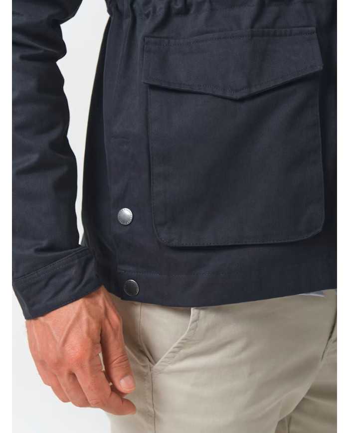 Sahariana Azul Marino