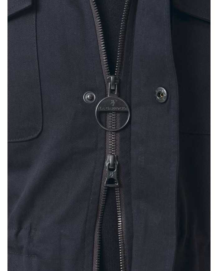 Sahariana Azul Marino