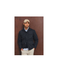 Sahariana Azul Marino