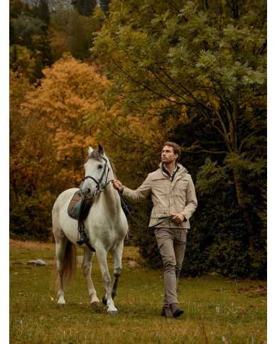 Parka Técnica Beige