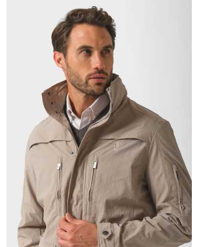 Parka Técnica Beige