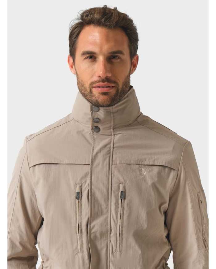 Parka Técnica Beige