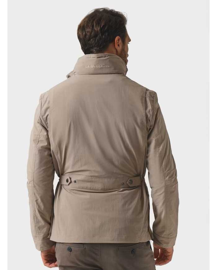 Parka Técnica Beige