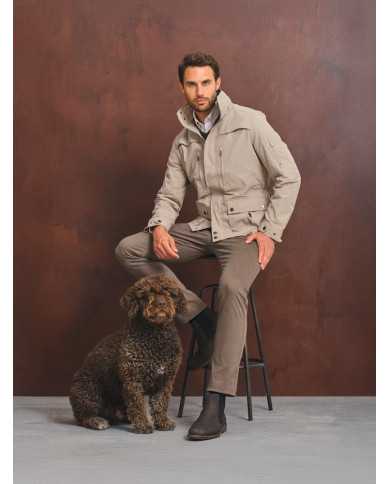 Parka Técnica Beige