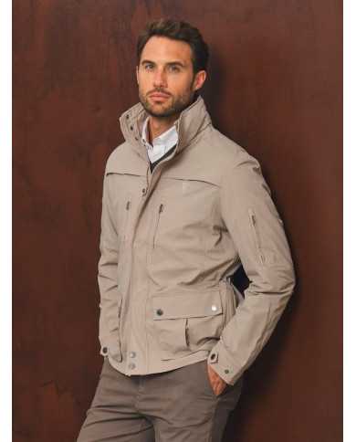 Parka Técnica Beige