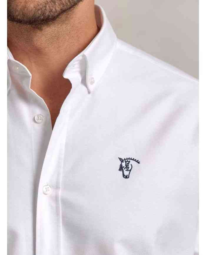 Camisa Oxford Blanco