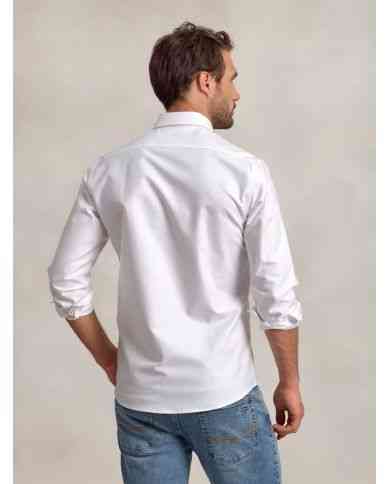 Camisa Oxford Blanco