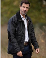 Wax Hawthorn Jacket Negro