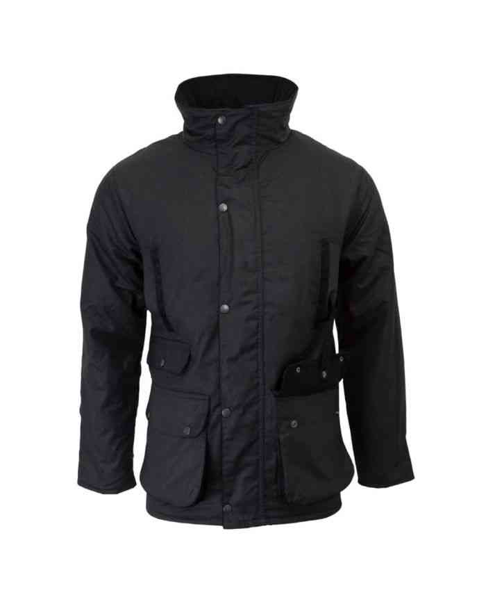 Wax Hawthorn Jacket Negro