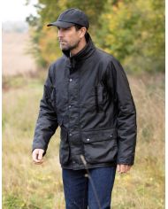 Wax Hawthorn Jacket Negro