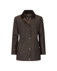 Victoria Ladies Wax Jacket Marrón