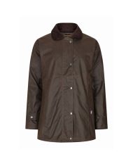 Victoria Ladies Wax Jacket Marrón